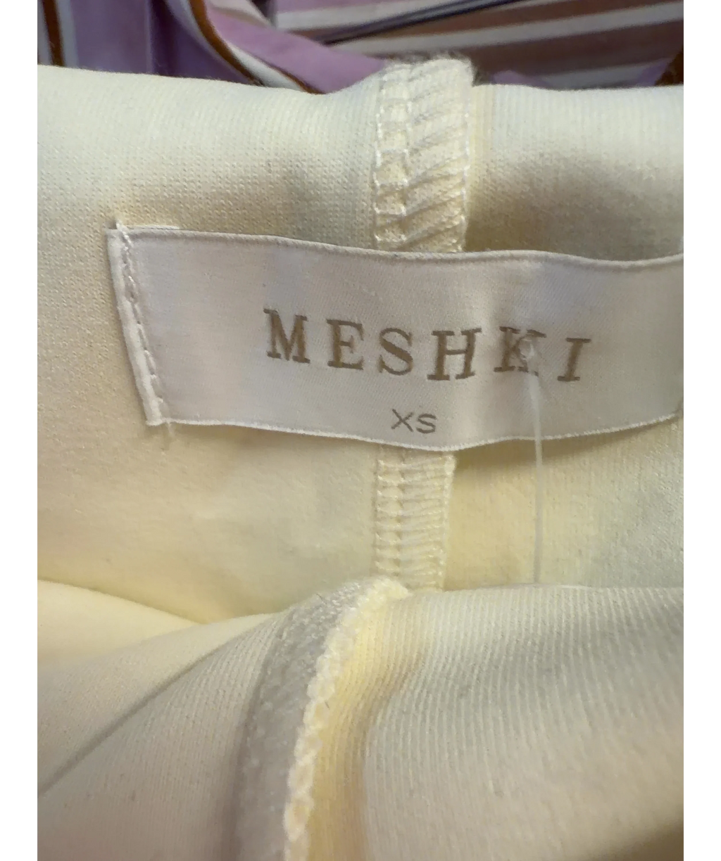 Meshki Cream Colour, size UK XS — fabric detail