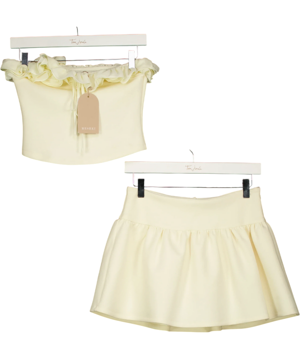 Meshki Cream Colour, size UK XS — front