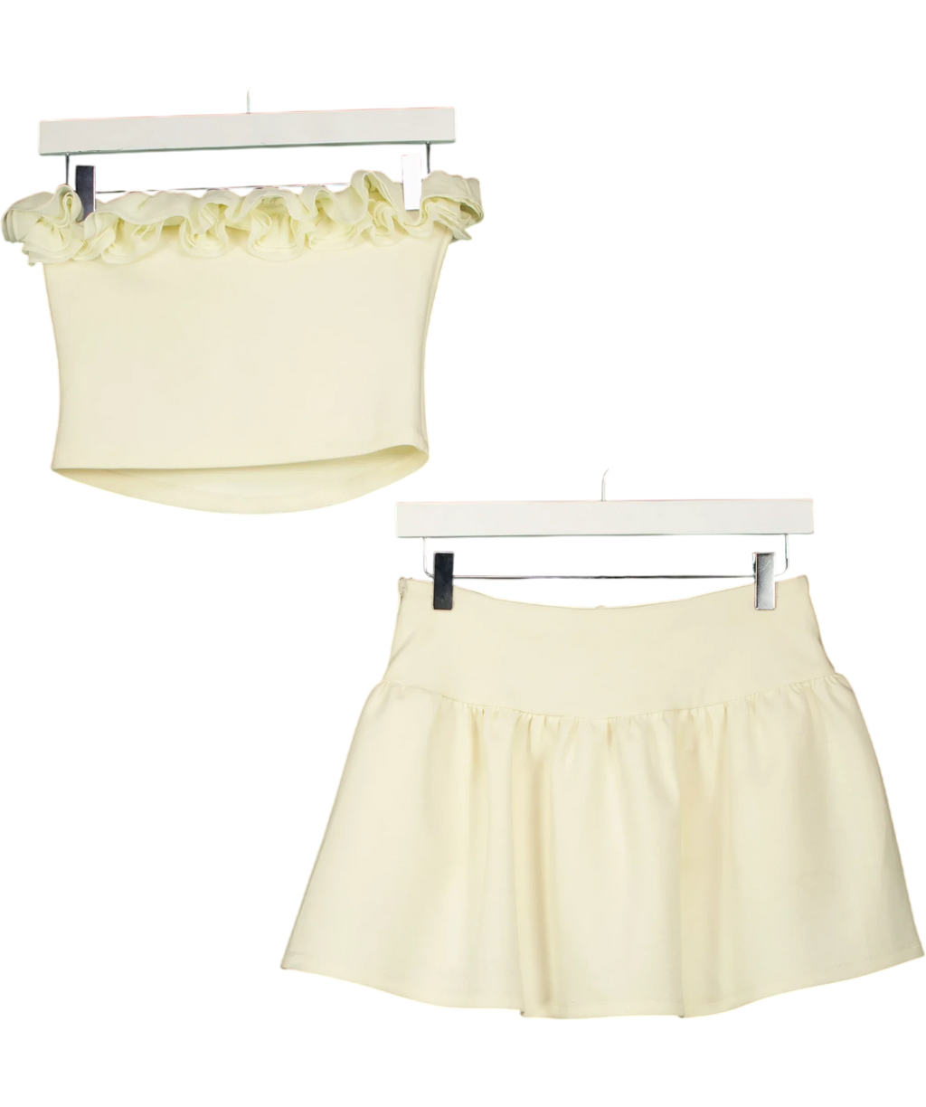 Meshki Cream Colour, size UK XS — back