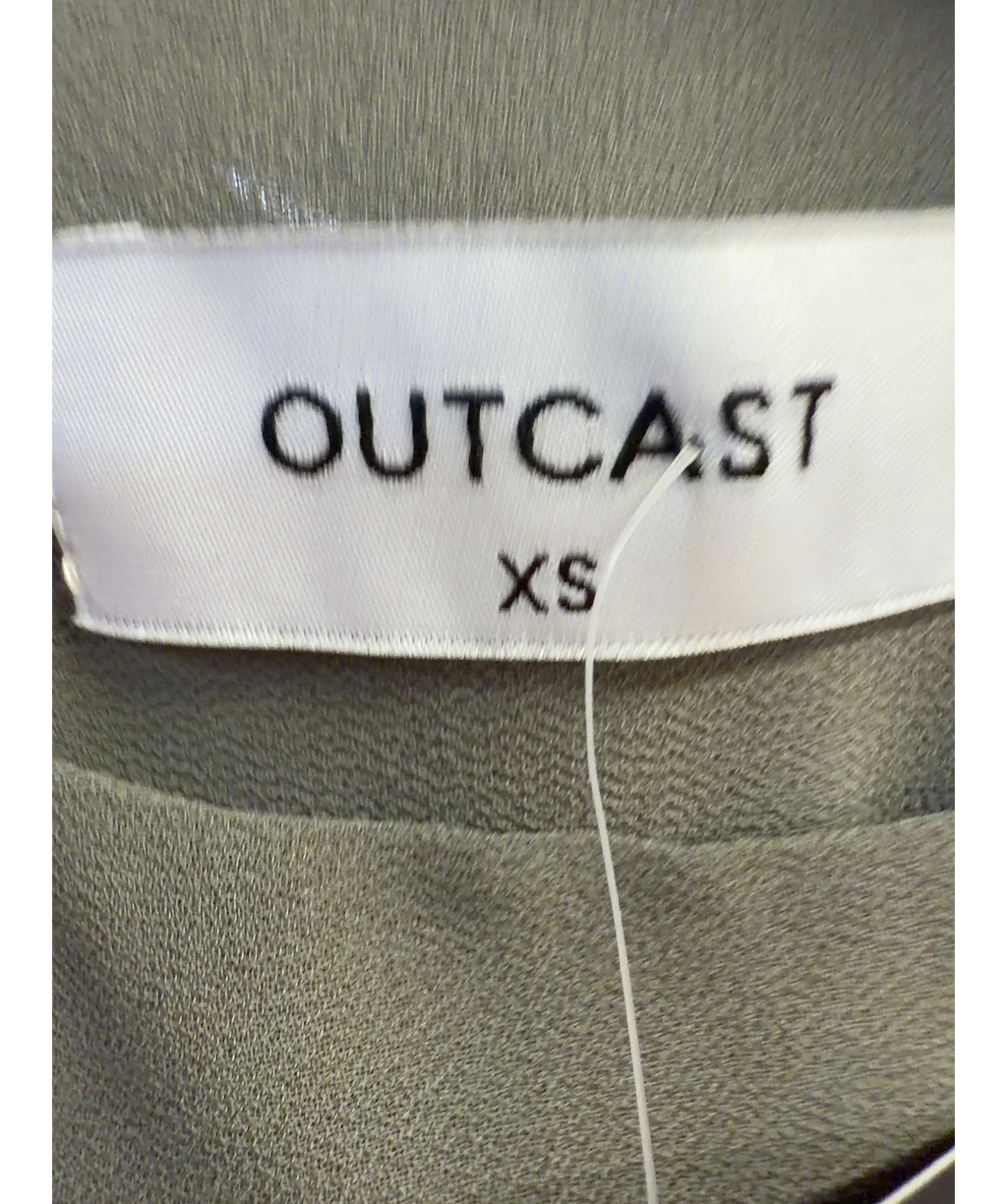 Outcast Grey Livvie Top & Skirt, size UK XS — detail