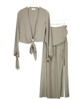 Outcast Grey Livvie Top & Skirt, size UK XS — front
