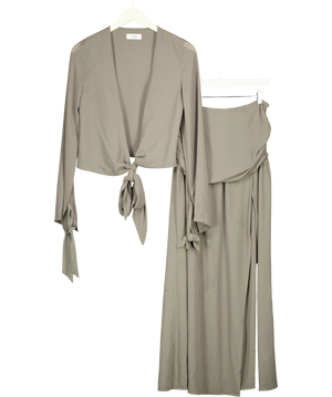 Outcast 2-piece Livvie Top And Skirt Set - Grey UK XS