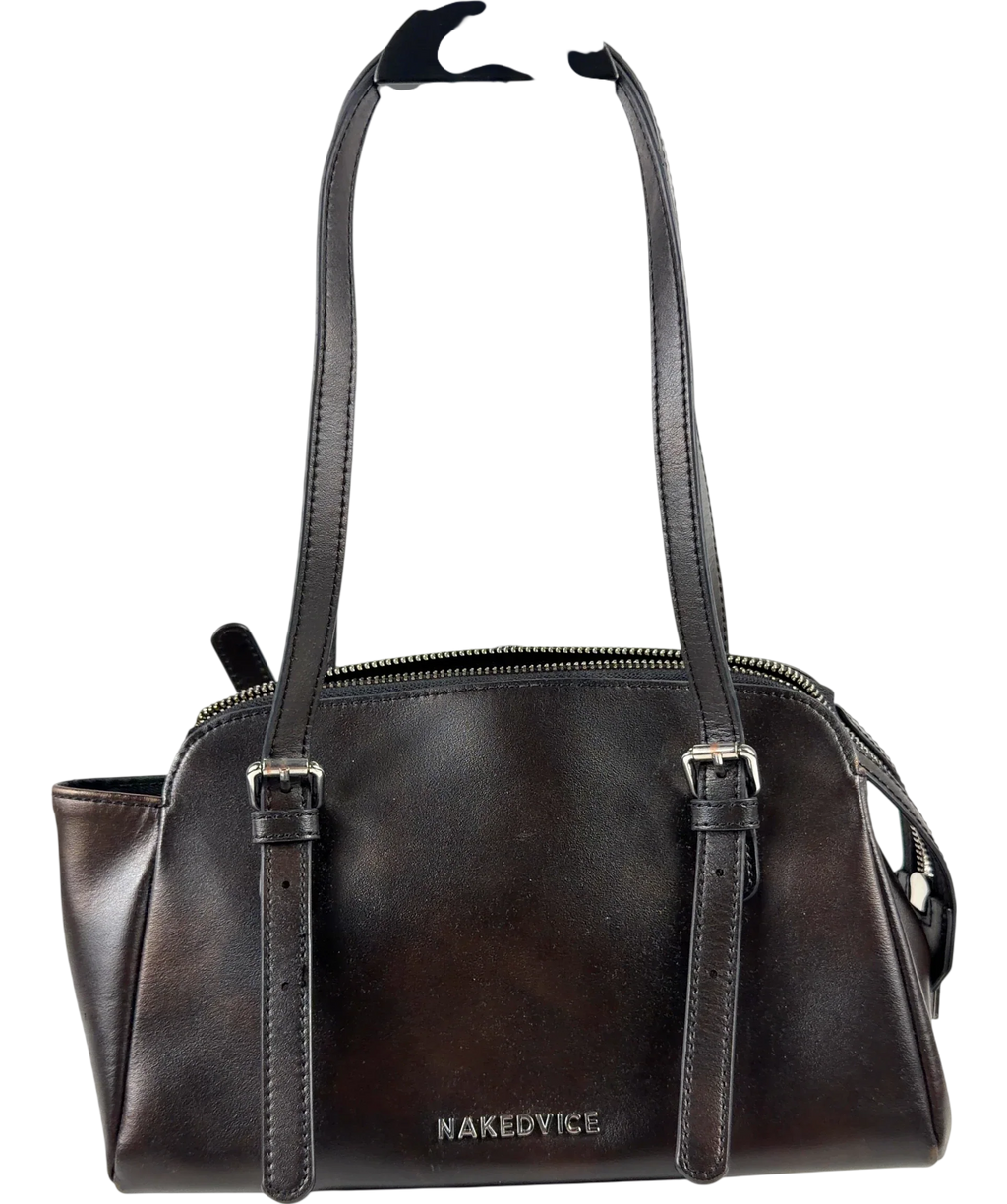 NAKED VICE Brown Novi — front