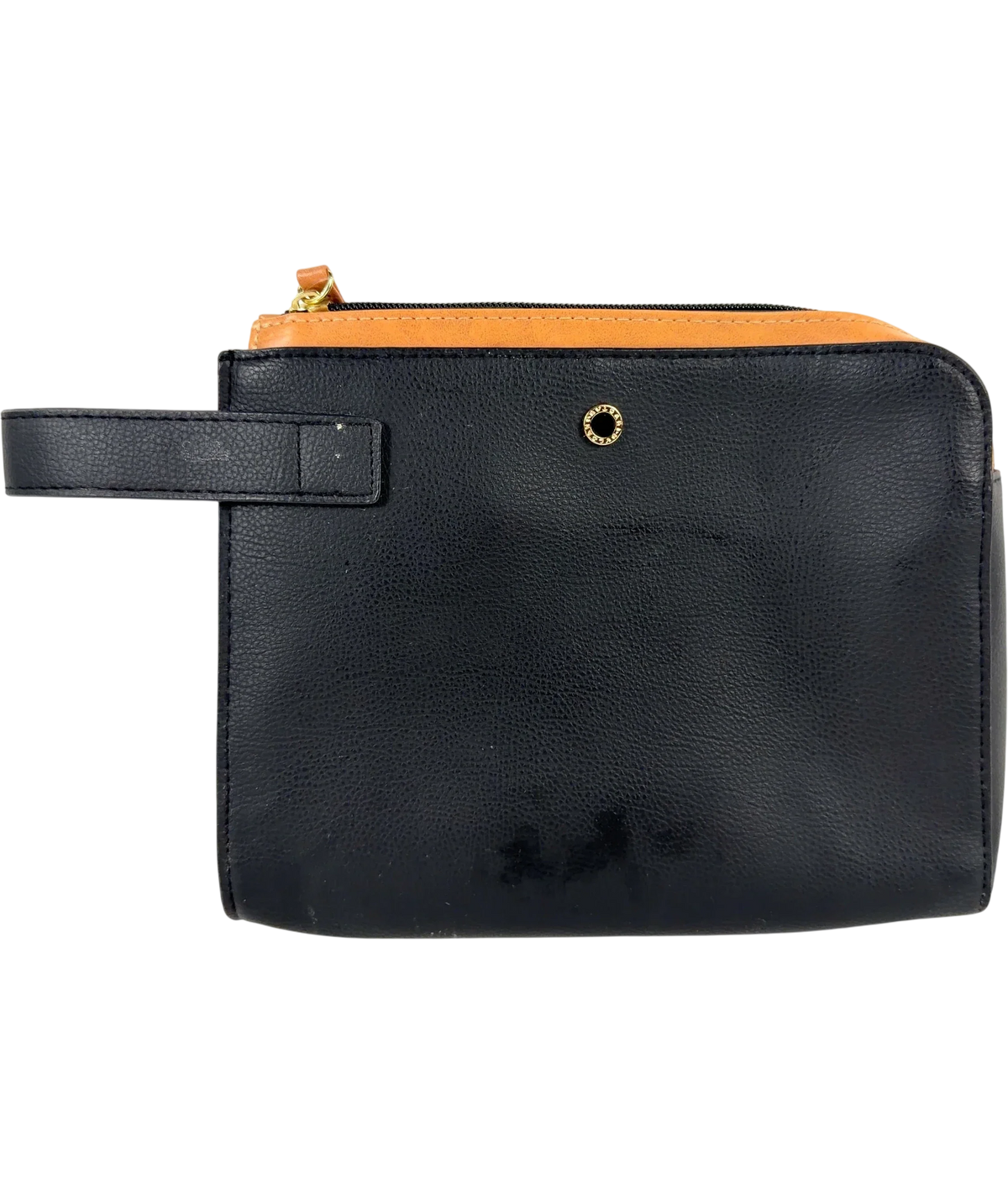 Bulgari Black collaborative amenity/toiletry travel pouch — front