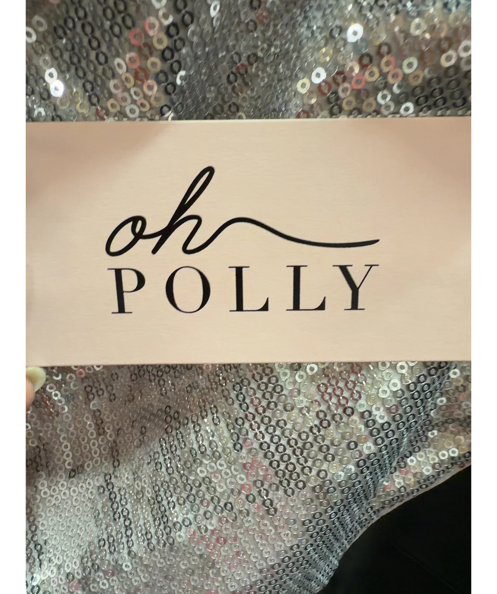 OH POLLY silver Colour, size UK 16 — detail