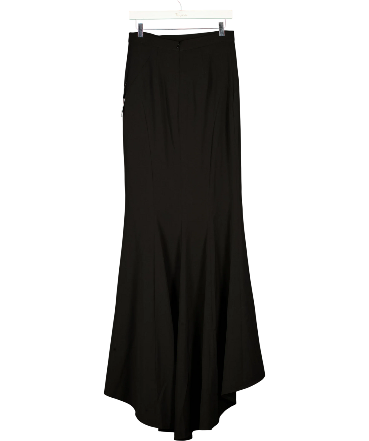 NADINE MERABI Black Carolina Black Maxi Skirt, size UK 10 — back