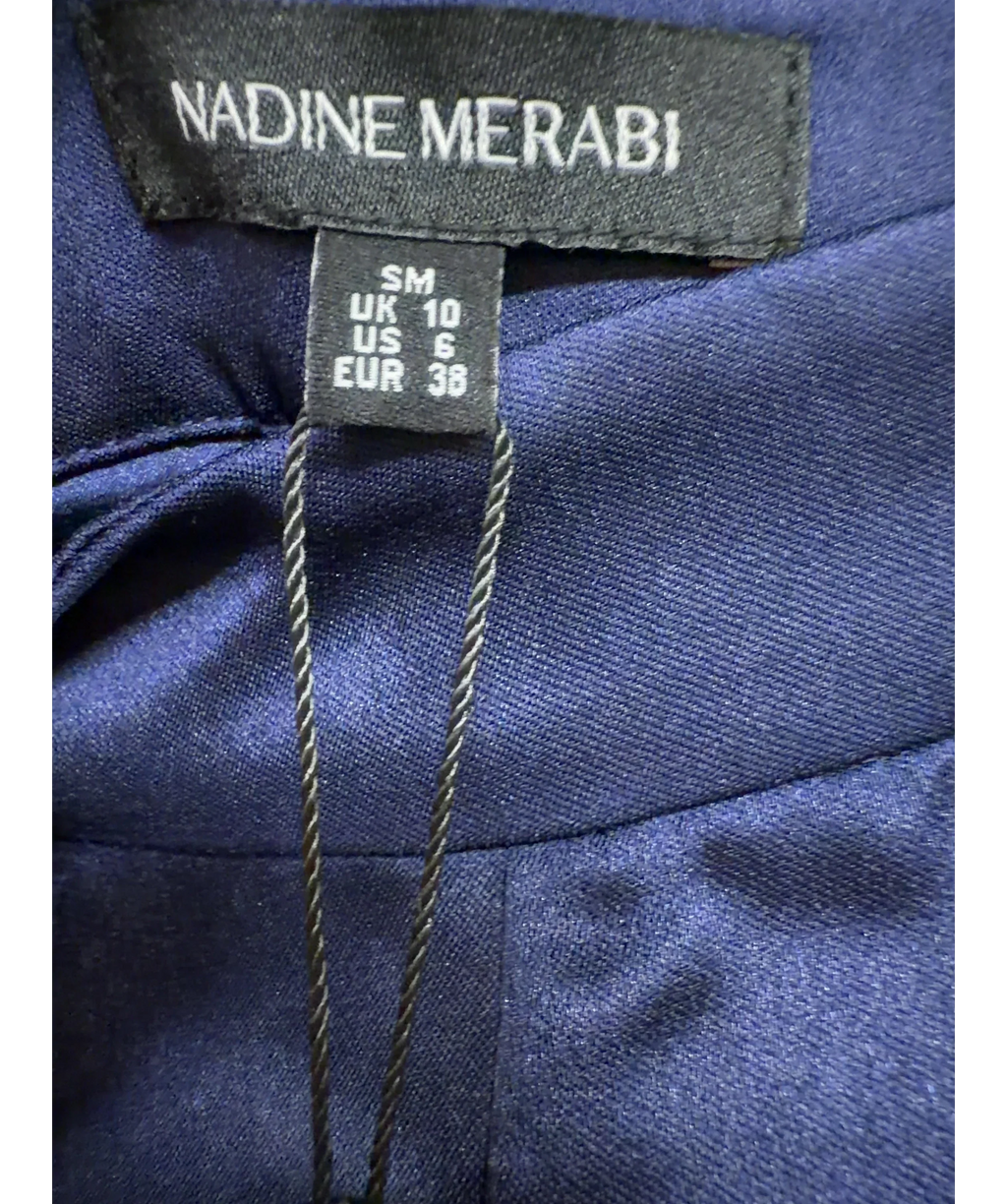 Nadine Merabi Marni Navy Trousers UK 10 — Size