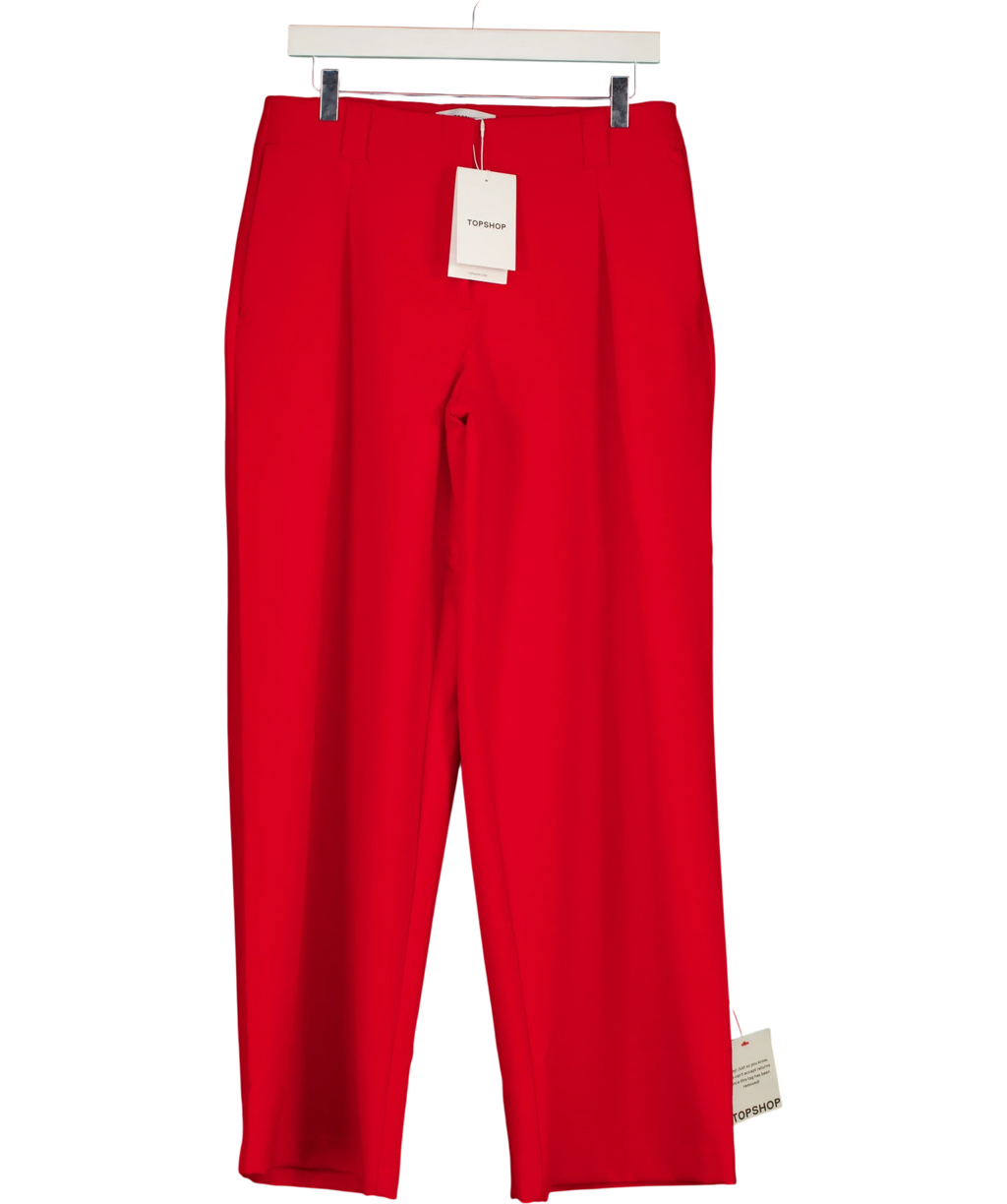 TOPSHOP Red Colour, size UK 10 — front