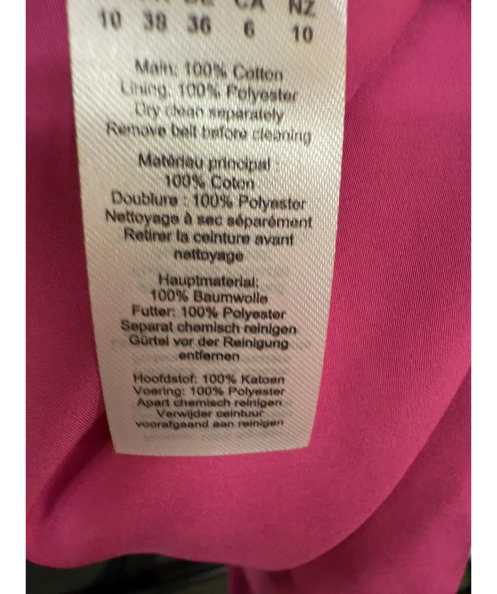 KAREN MILLEN Pink Colour, size UK 10 — label