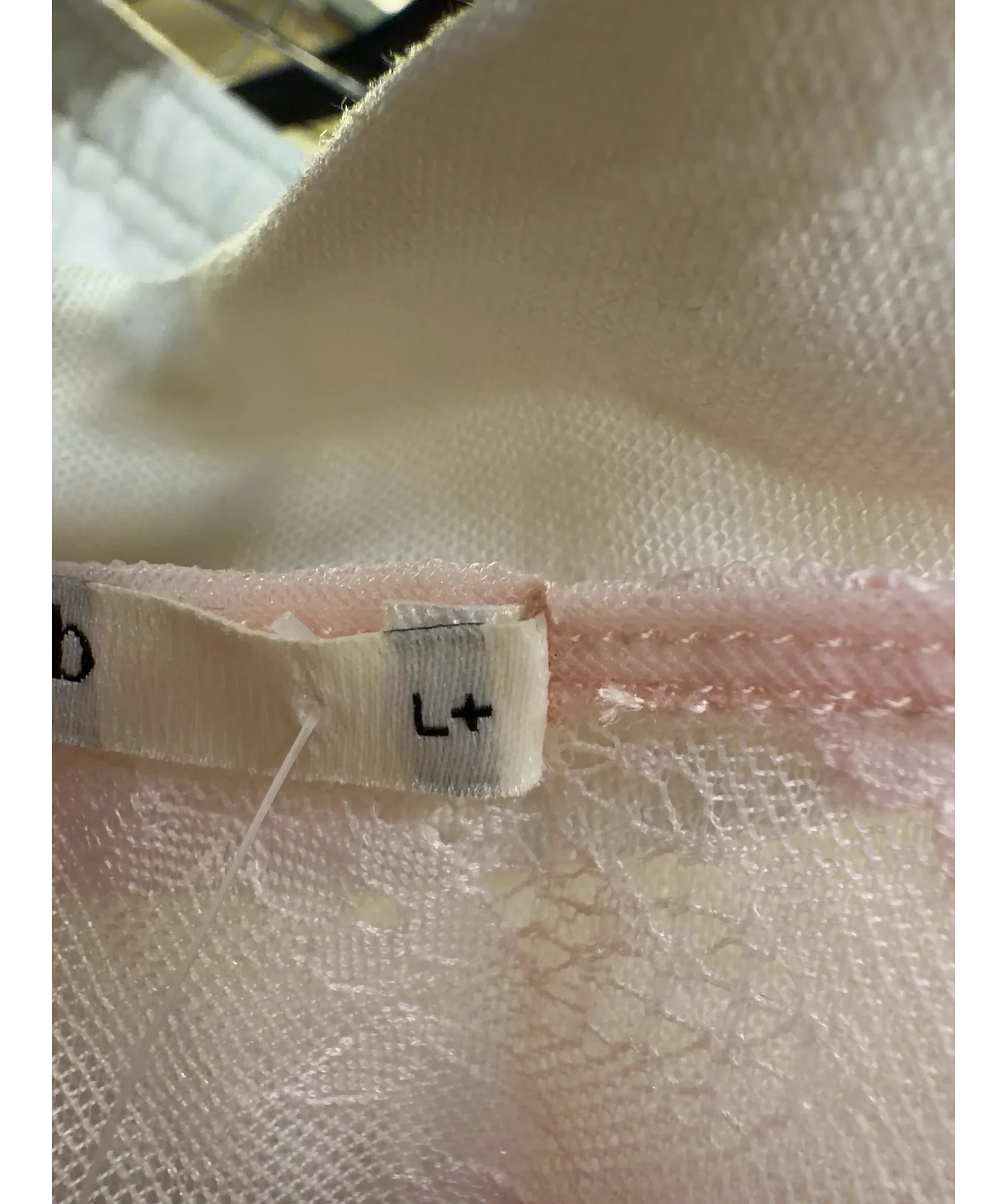 House of CB Pink Colour, size UK L — care label