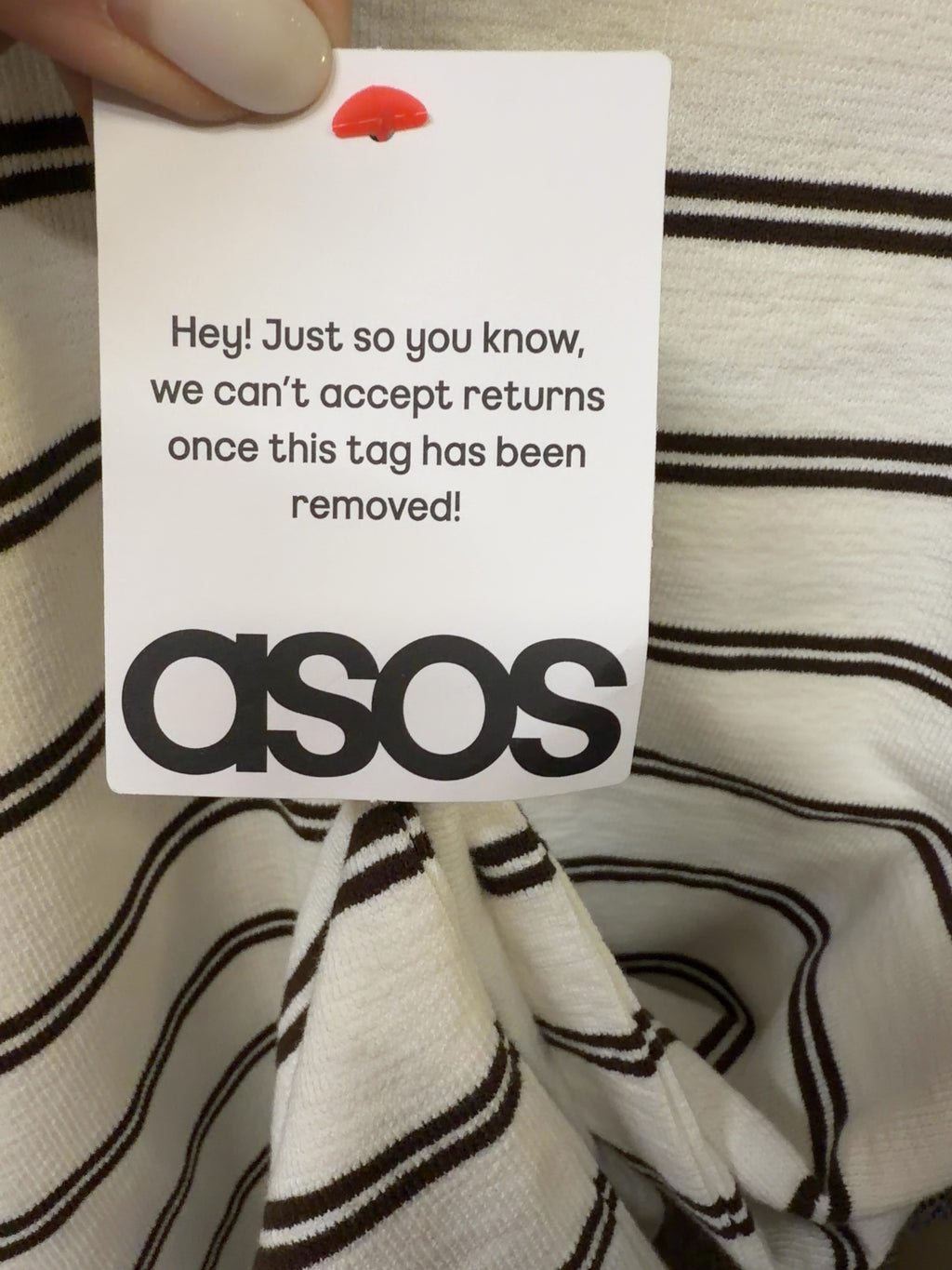 ASOS Cream heavyweight oversized polo, size UK XL — detail
