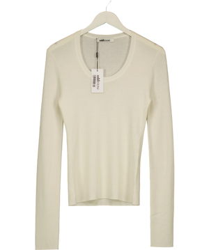 Odd Muse Merino Wool Top Cream UK S