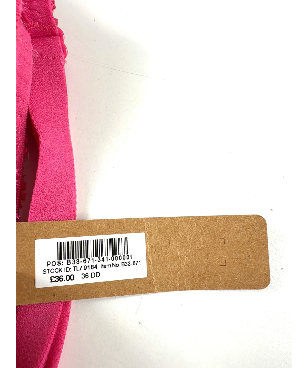 VICTORIA'S SECRET PINK  Floral Lace Balcony Push-Up Bra UK 36DD — Size