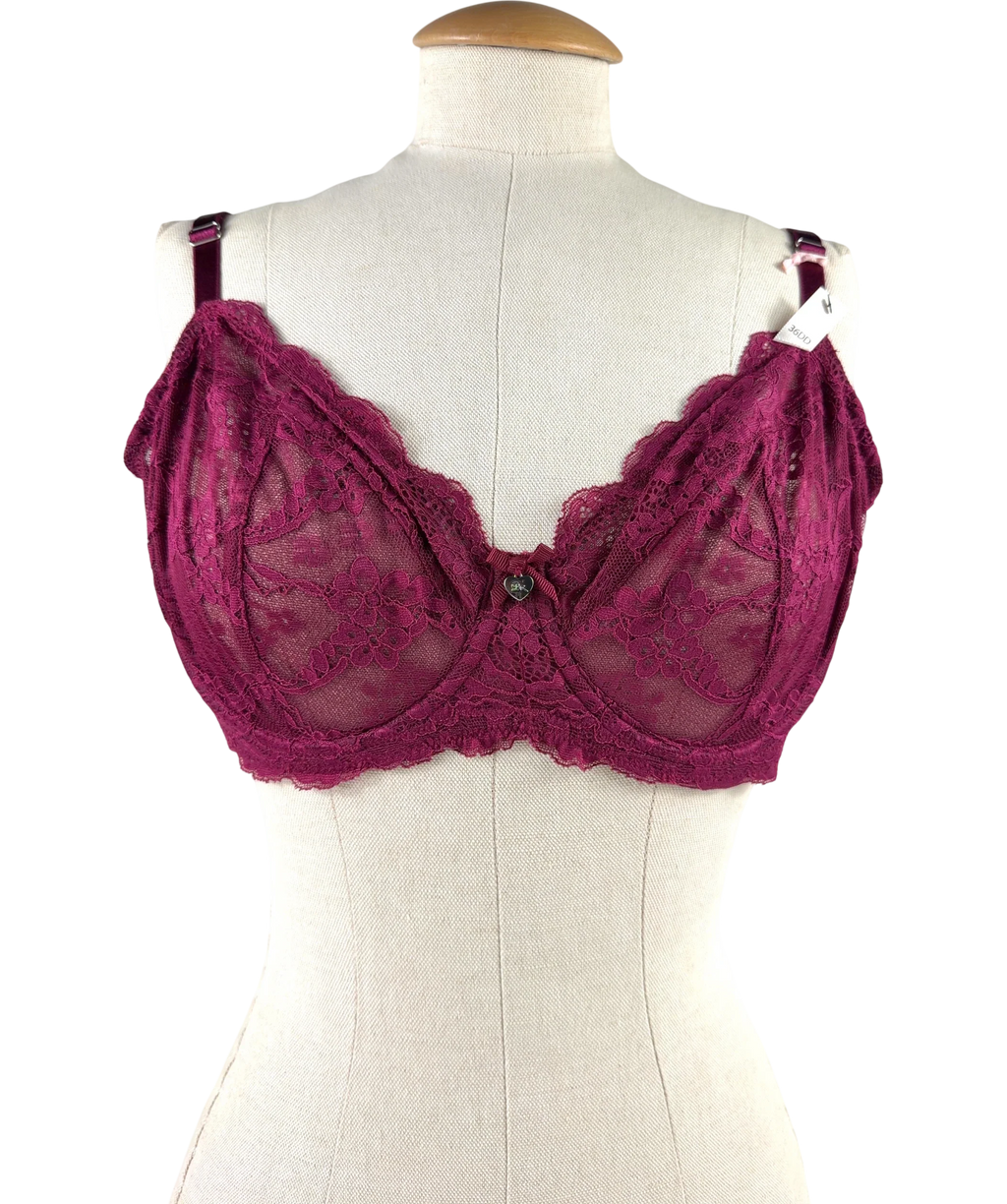 boux avenue Purple Mollie, size UK 36DD — front