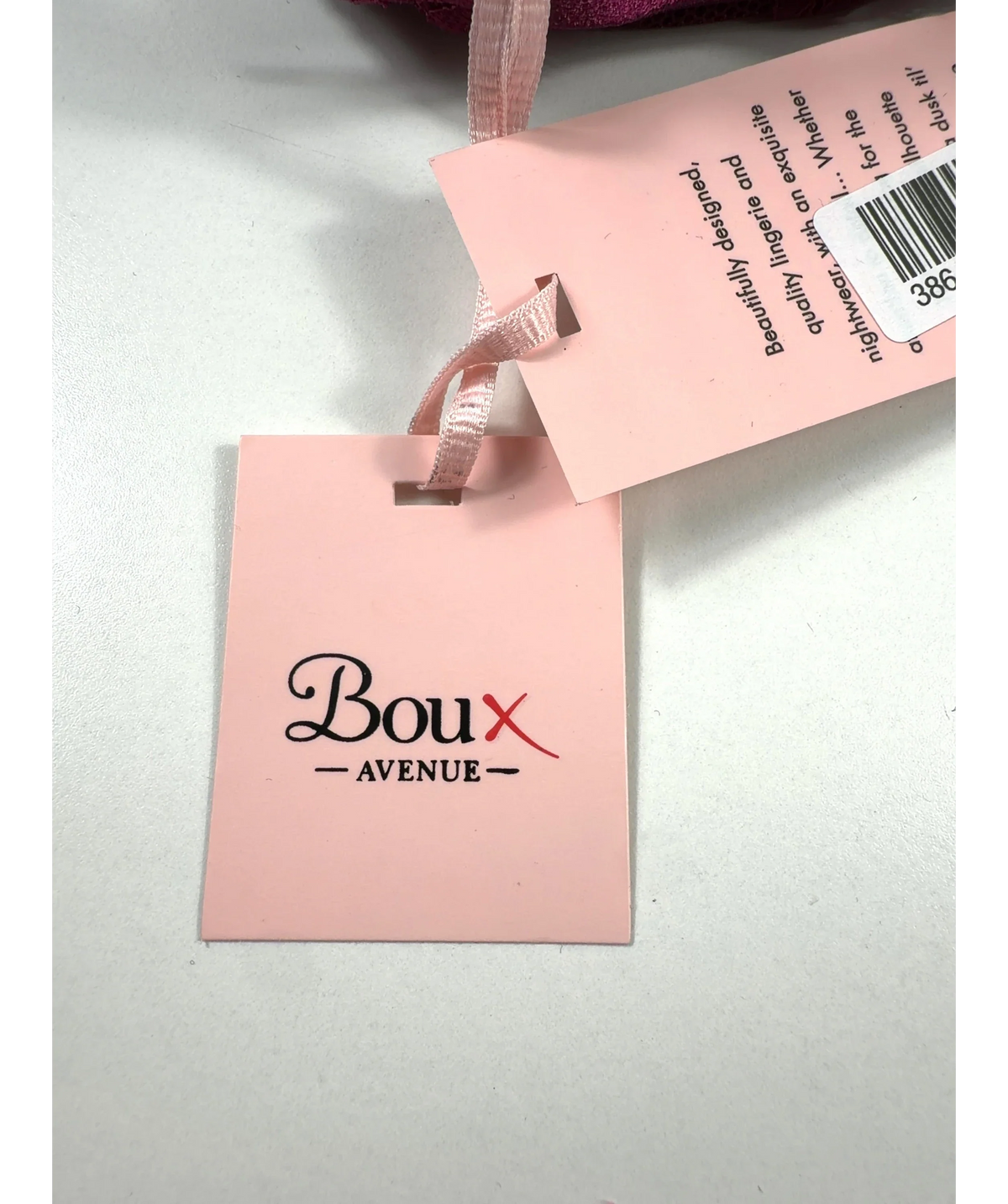 boux avenue Purple Mollie, size UK 36DD — detail