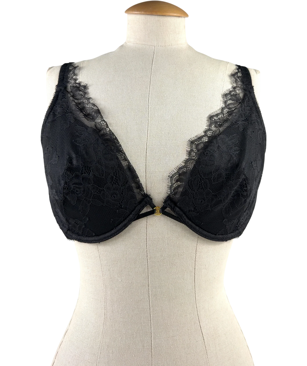 VICTORIA'S SECRET Black Colour, size UK 36DD — front