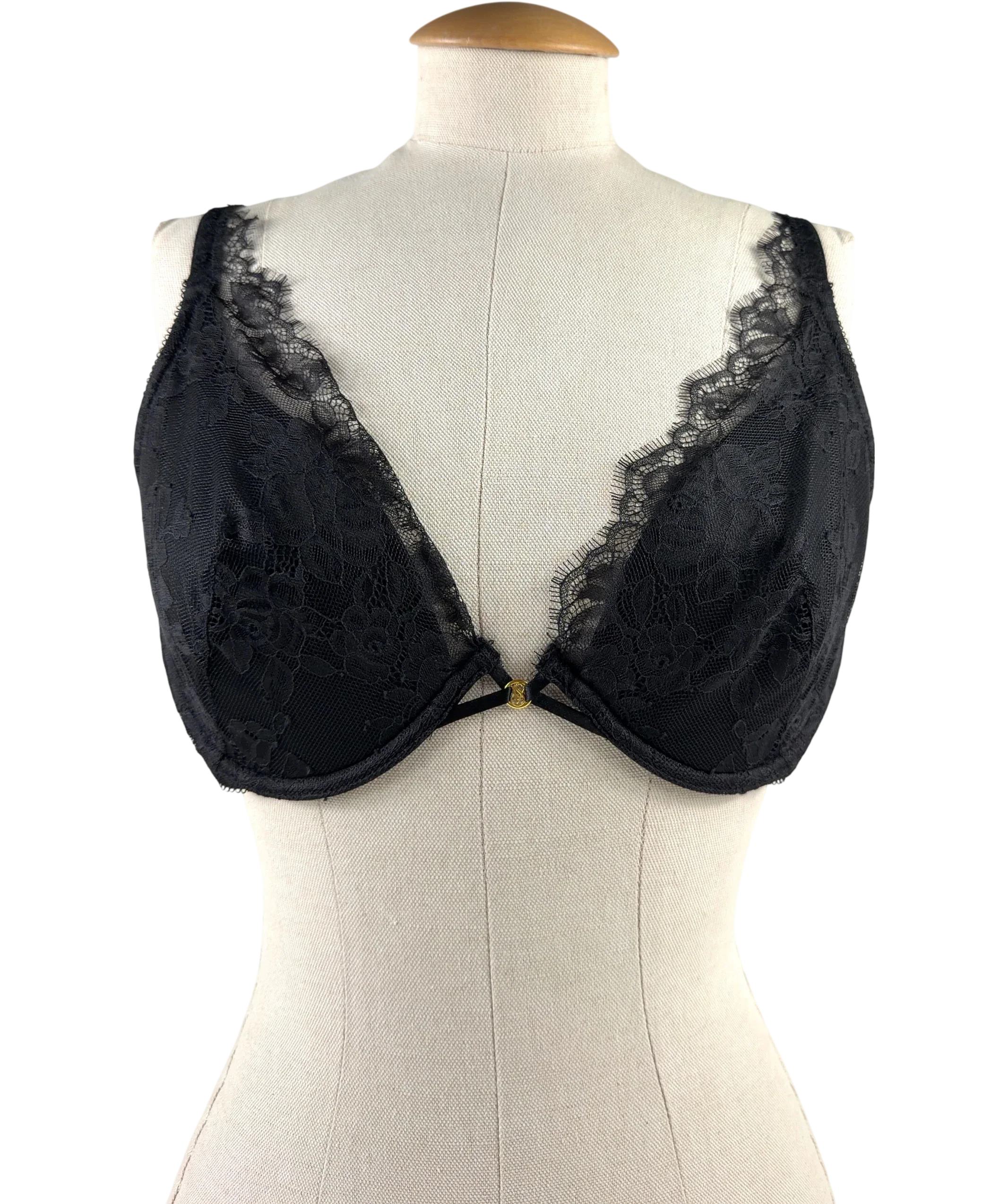 VICTORIA'S SECRET Black Colour, size UK 36DD — front