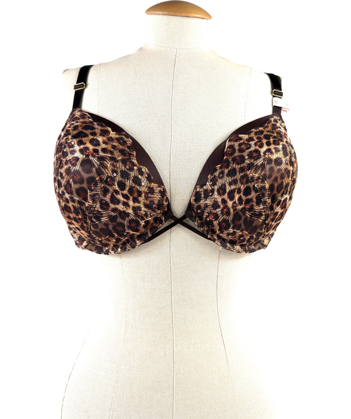 VICTORIA'S SECRET Brown Colour, size UK 36DD — front