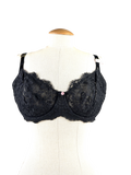 VICTORIA'S SECRET Unlined Balcony Lace Bra Black UK 36DD