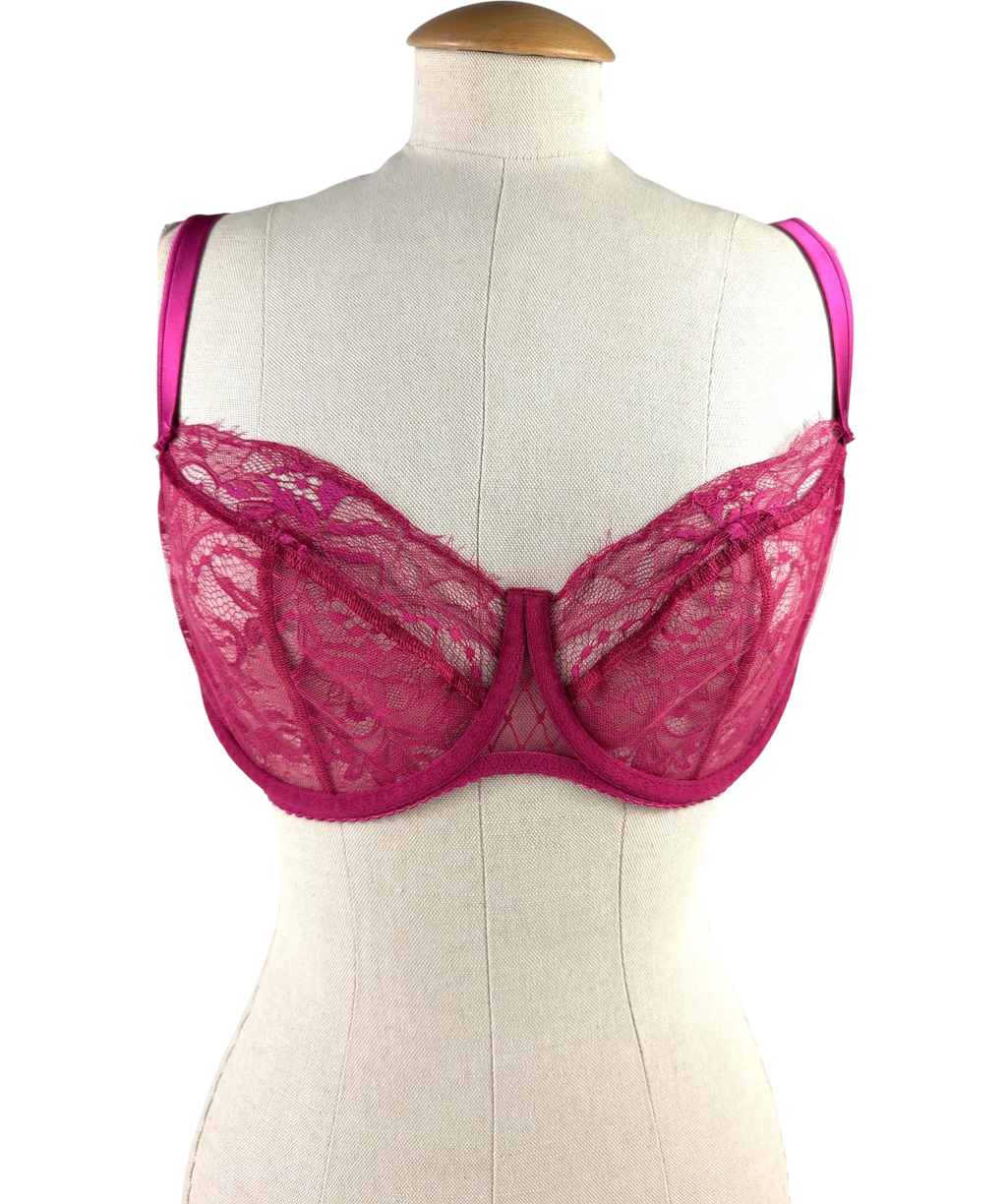 FLEUR OF ENGLAND Pink Colour, size UK 36DD — front