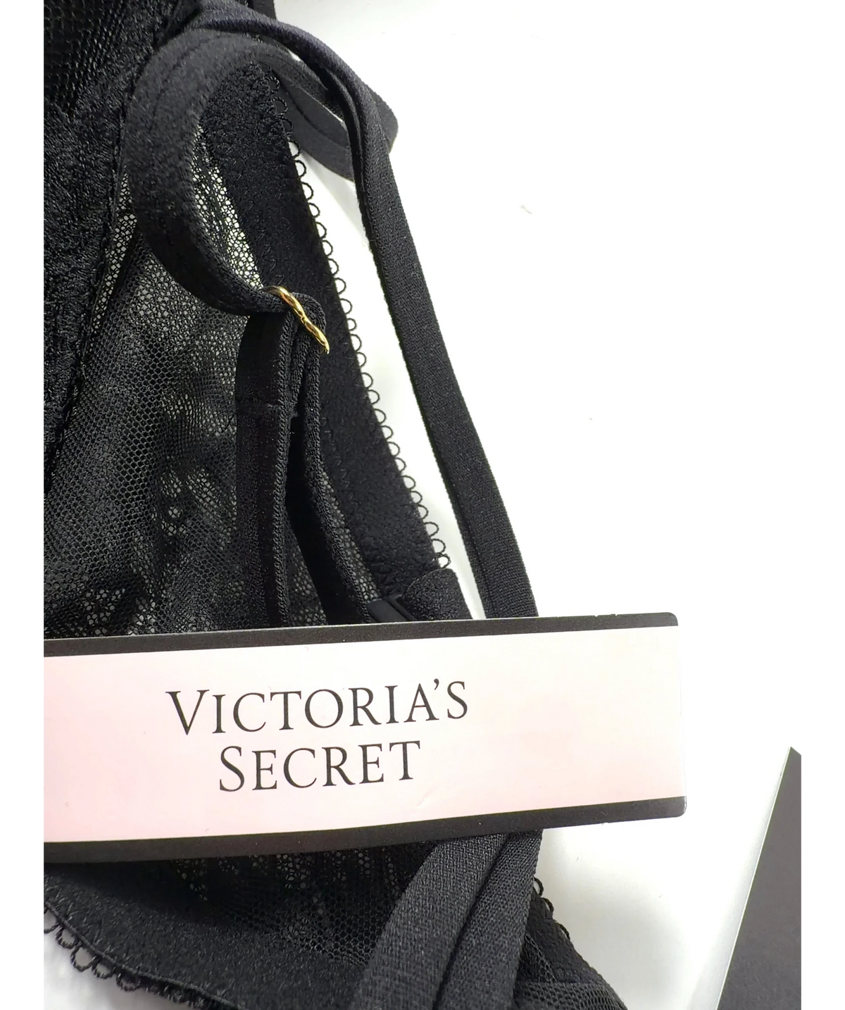 Victoria's Secret Push-Up Lace Bra Black UK 36DD — Brand