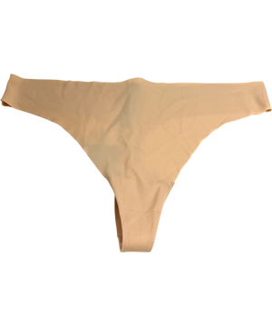 Savage X Fenty Beige Seamless Thong UK 16