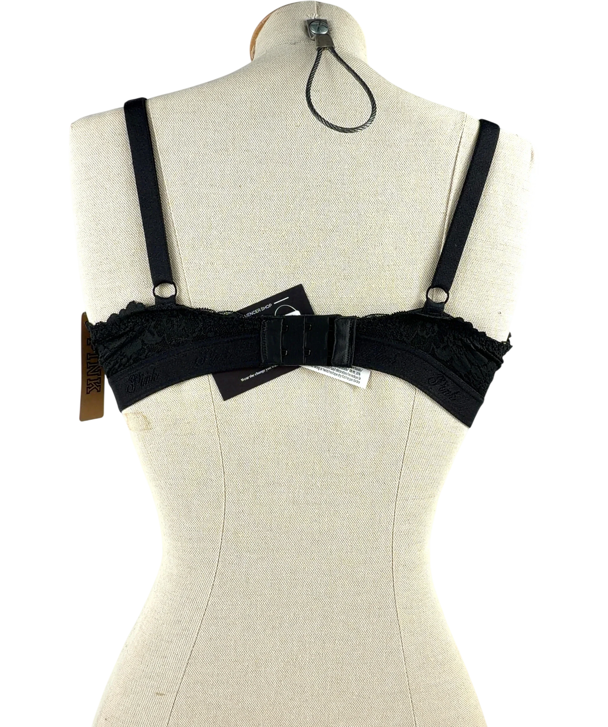 VICTORIA'S SECRET PINK Black Colour, size UK 36DD — back