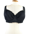 intimissimi Black Sofia Balconette Bra, size UK 38D — front