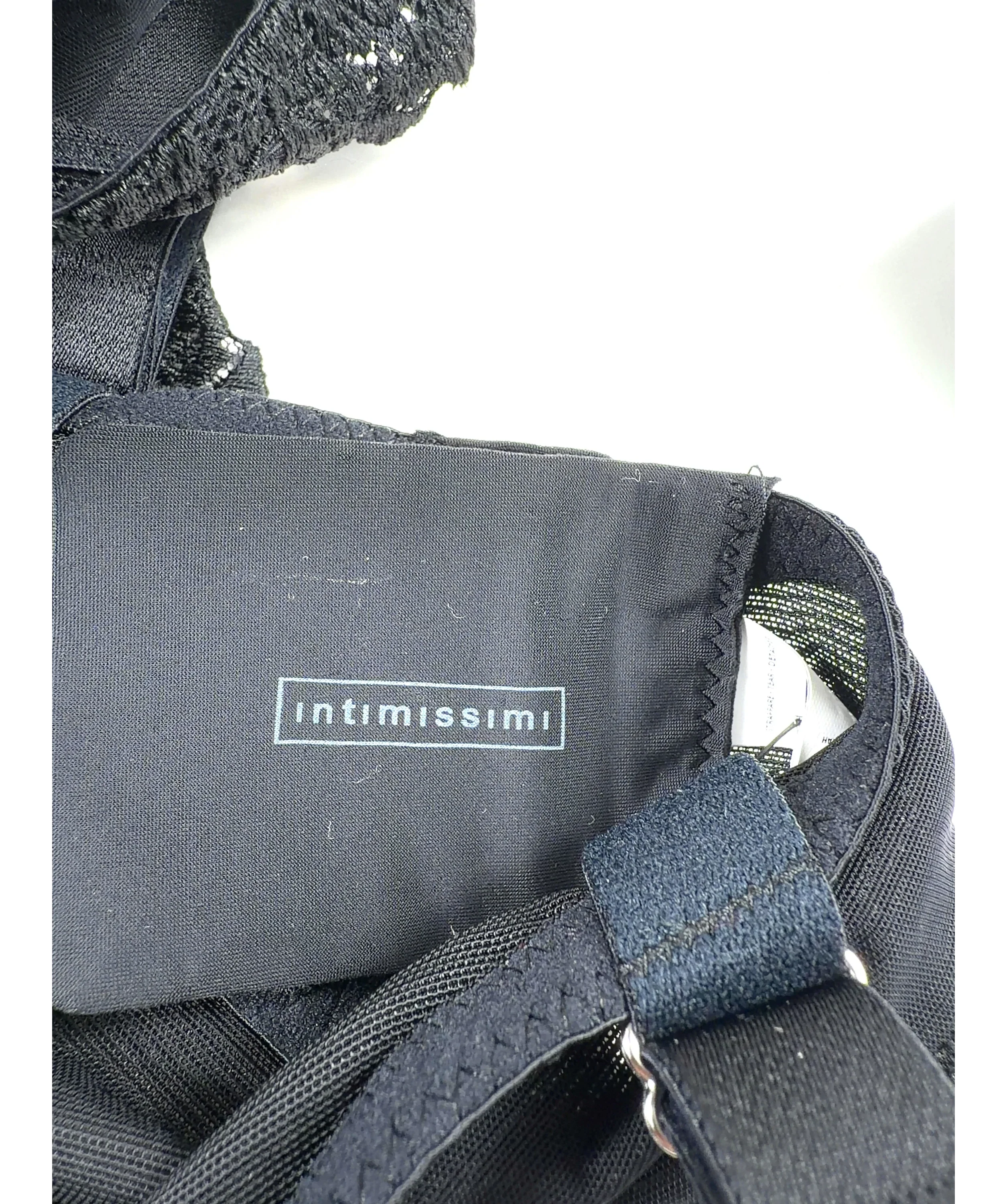 intimissimi Black Sofia Balconette Bra, size UK 38D — detail