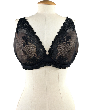 Pretty Flowers Elena Balconette Bra Black UK 38D