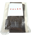Falke Brown hosiery tights, size UK M — front