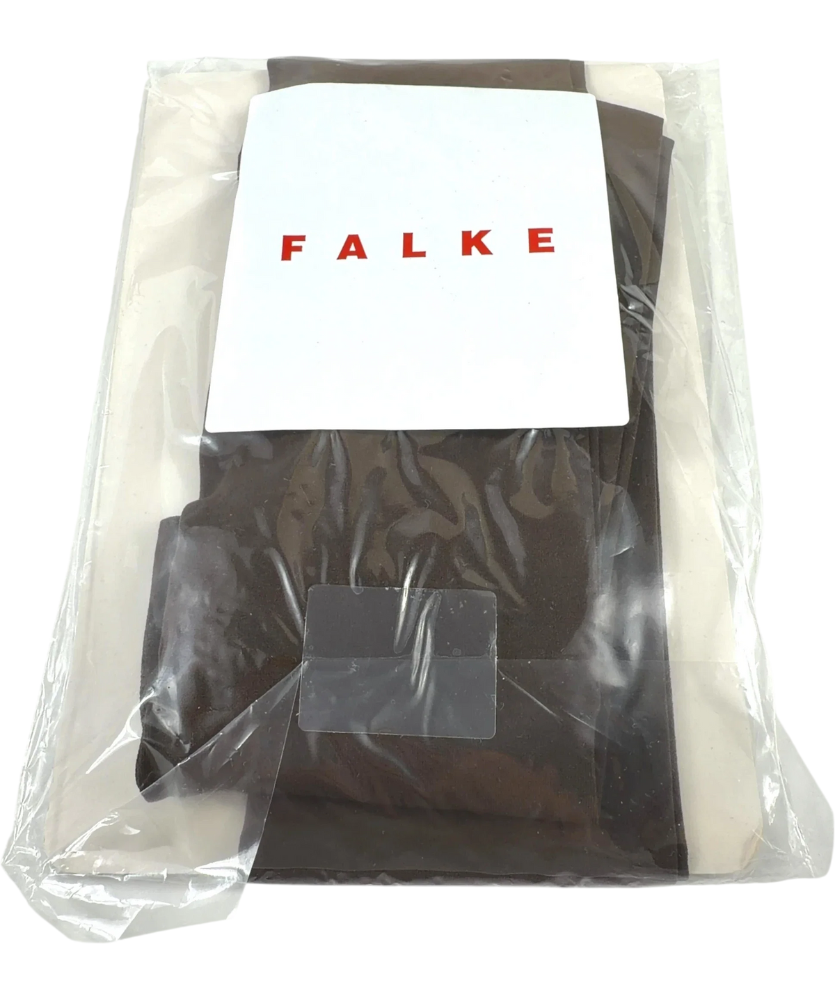 Falke Brown hosiery tights, size UK M — front