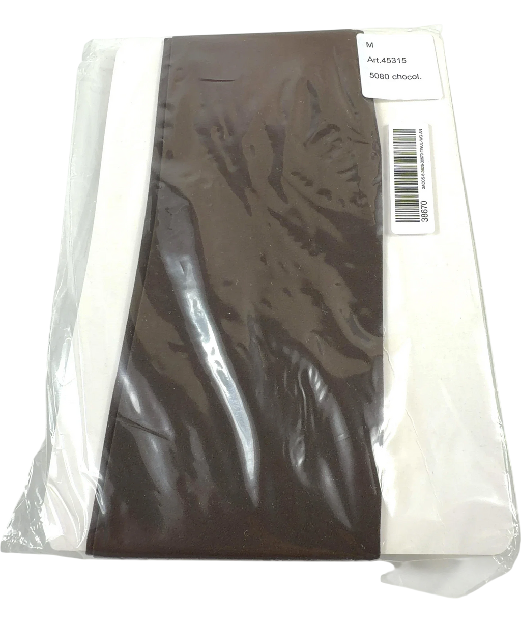 Falke Brown hosiery tights, size UK M — back