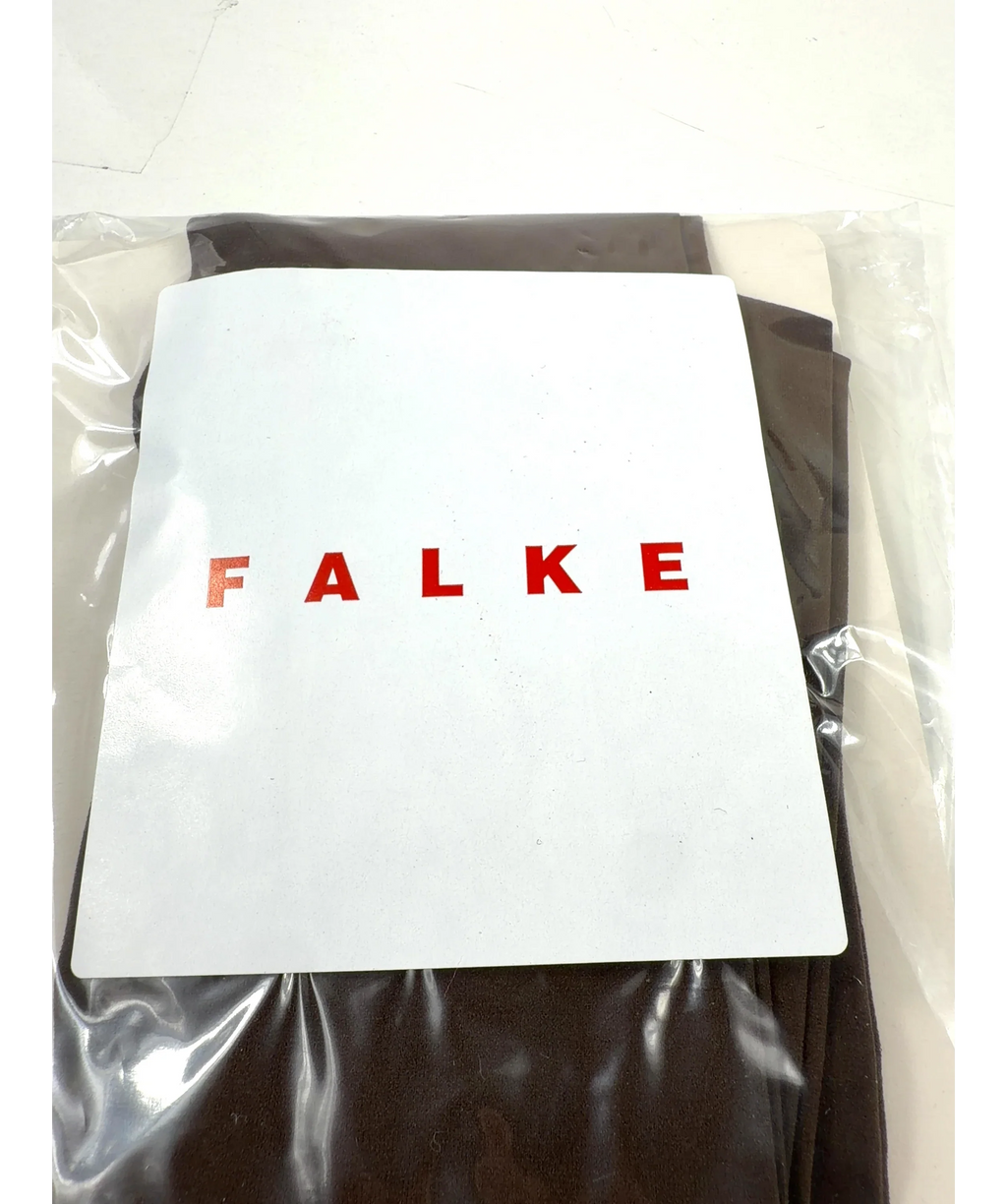 Falke Brown hosiery tights, size UK M — detail