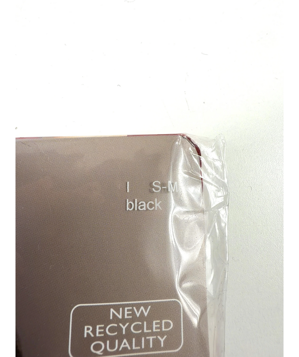 Falke Black PURE MATT 50, size UK S — label
