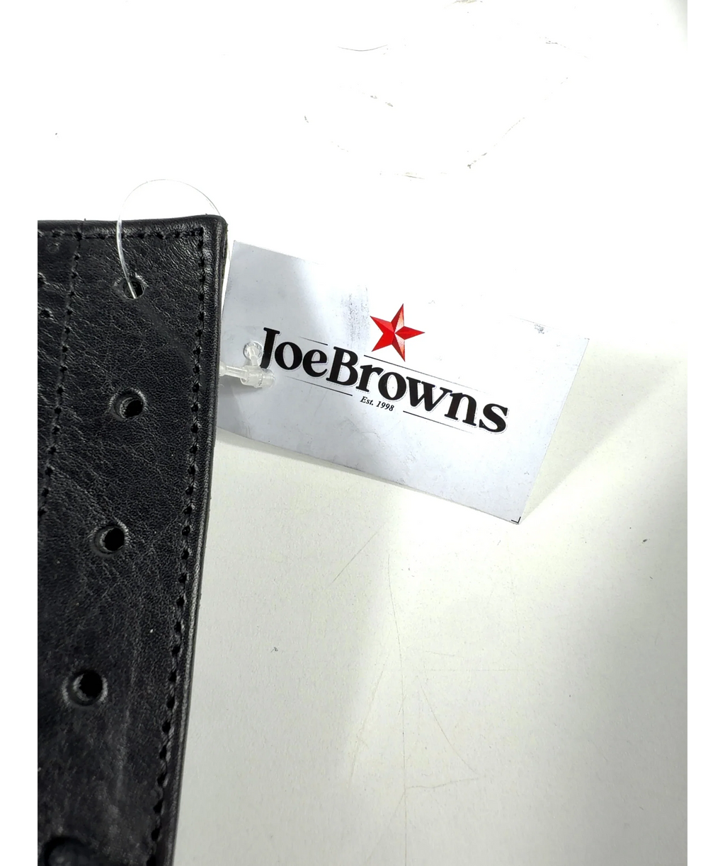 Joe Browns Stand Out Tall Leather Lace Up Boots Black UK 5 — Brand