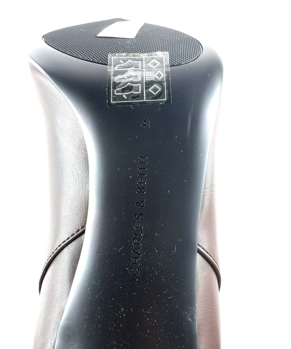 Charles & Keith Brown Colour, size UK 8 EU 41 👠 — care label