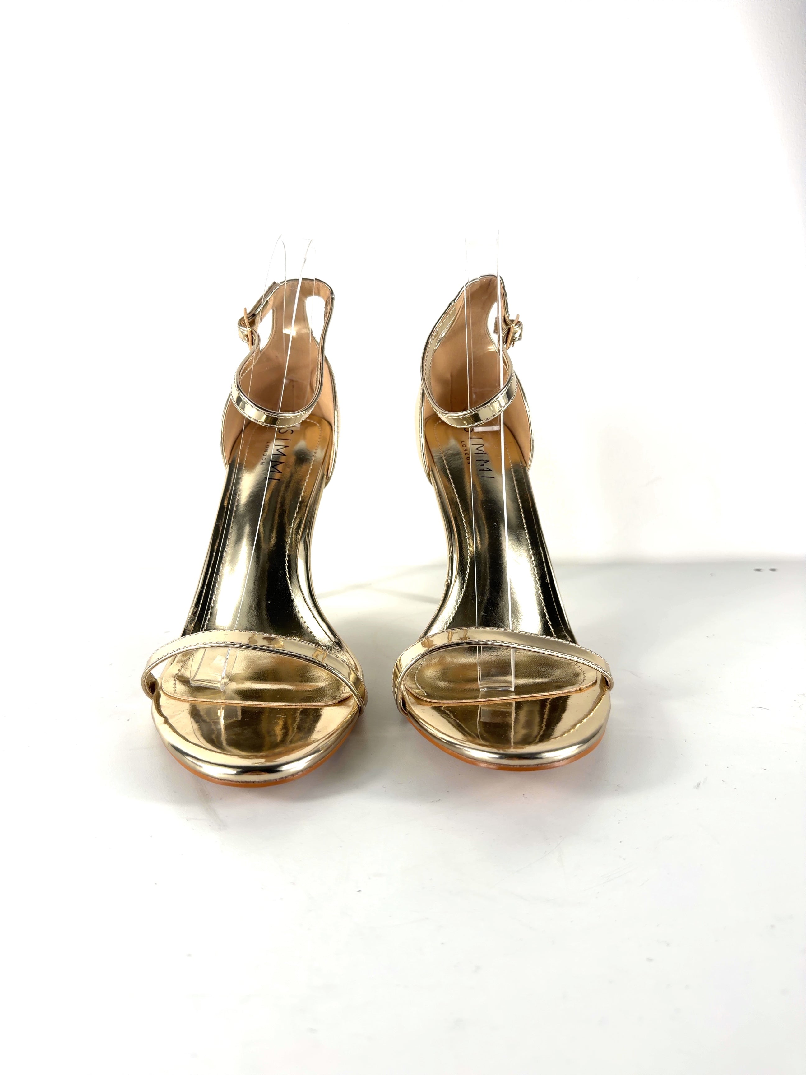 SIMMI gold GINA-2, size UK 8 EU 41 👠 — detail