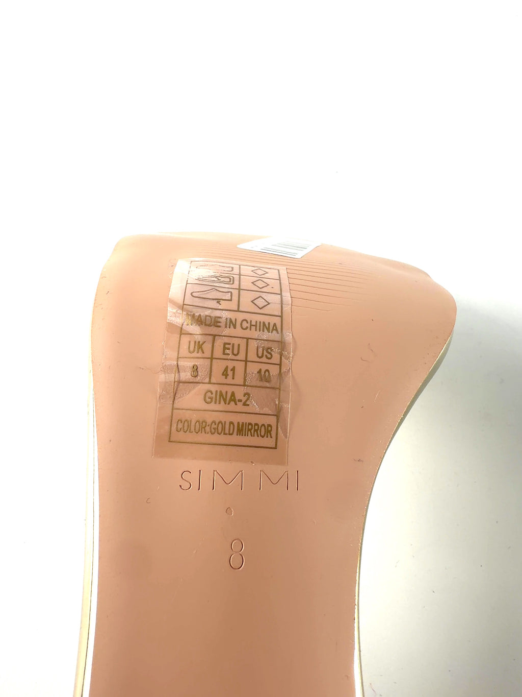SIMMI gold GINA-2, size UK 8 EU 41 👠 — additional view