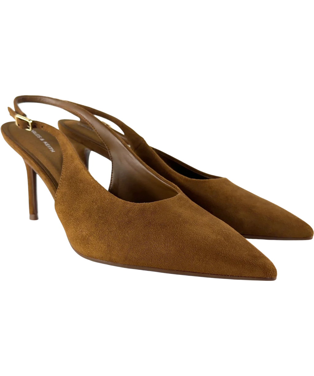Charles & Keith Brown Colour, size UK 8 EU 41 👠 — front