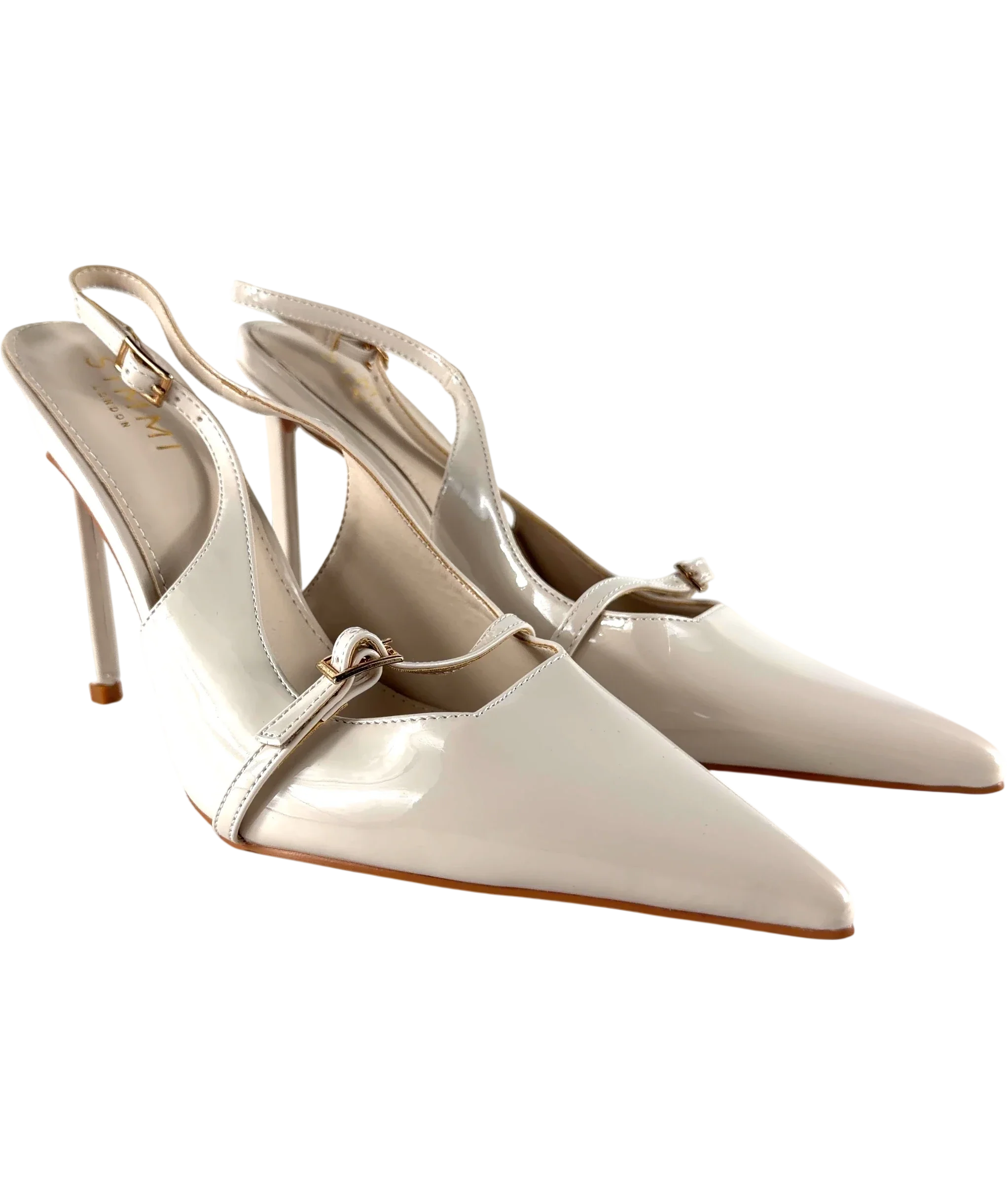 SIMMI Beige Sonya, size UK 8 EU 41 👠 — front