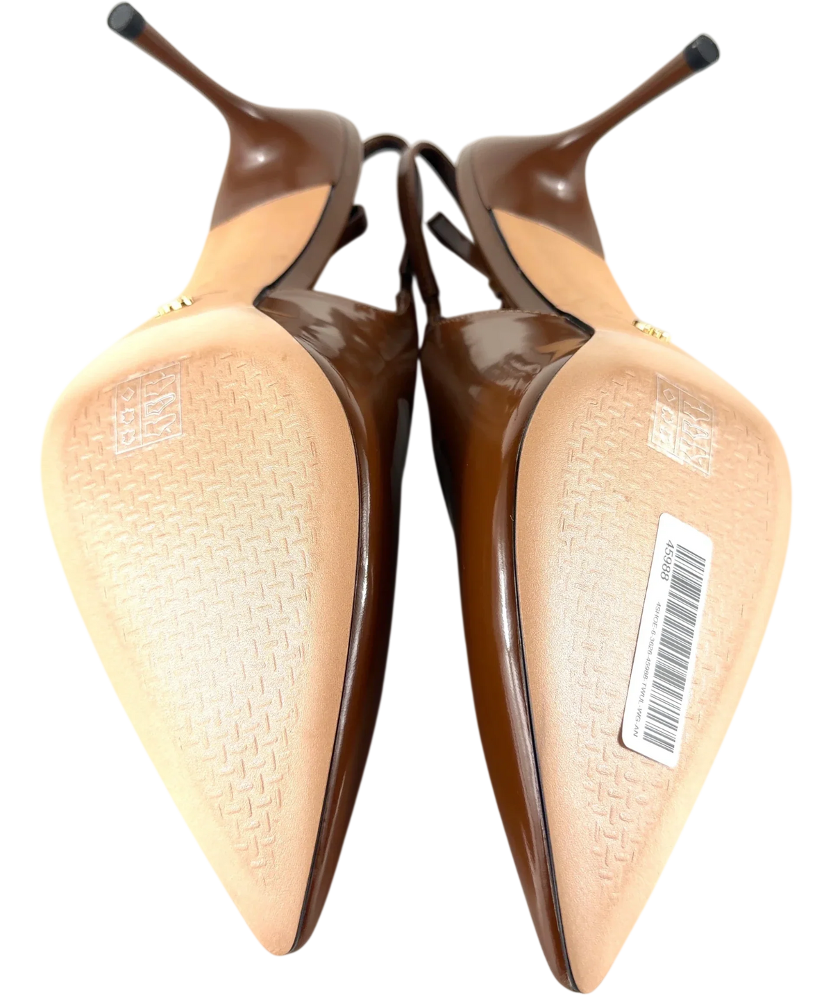 Charles & Keith Brown Pointed Slingback UK 8 — Sole