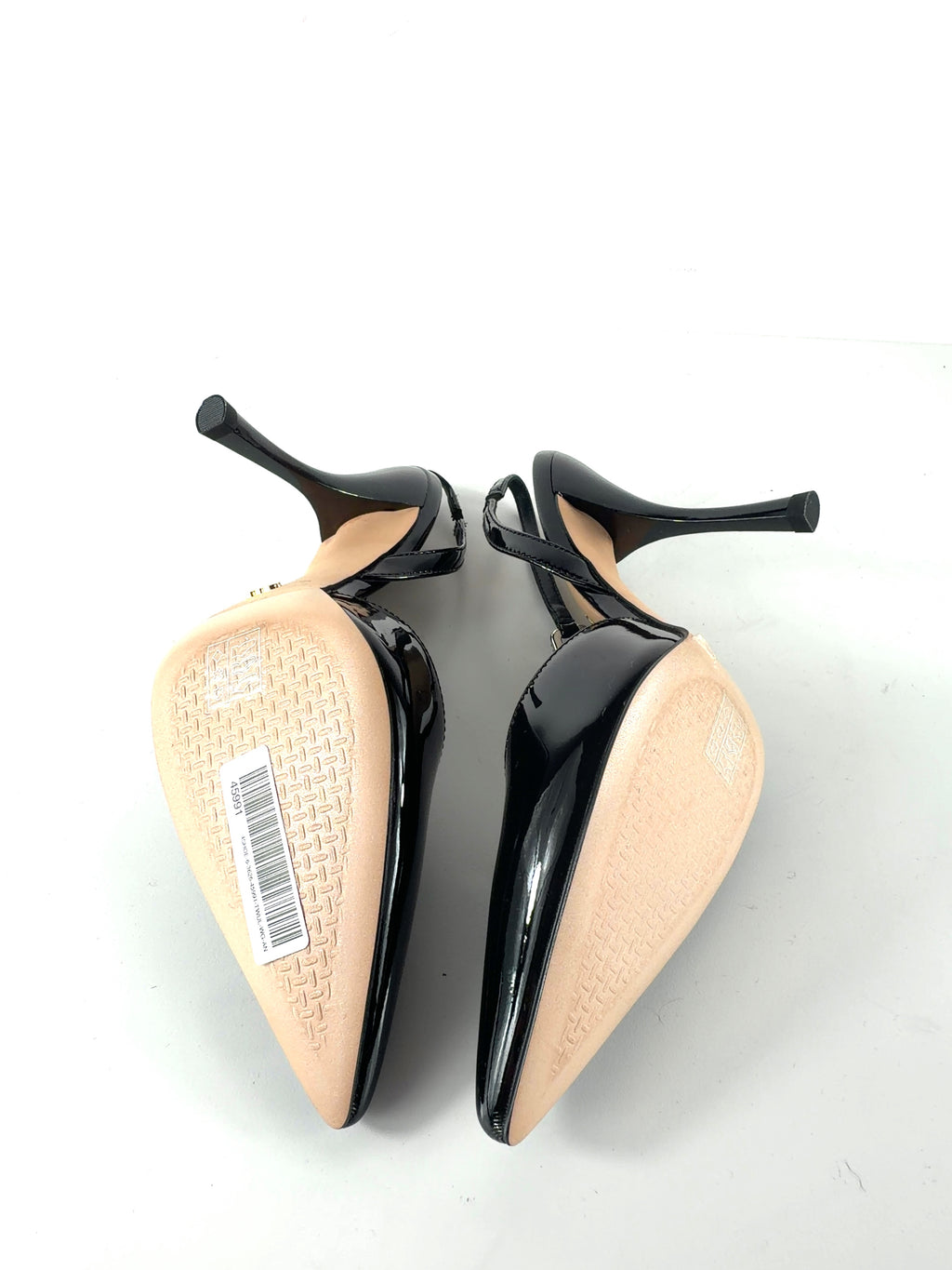 Charles & Keith Black Patent Pointed Slingback Pumps, size UK 5 EU 38 👠 — view 8