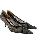 Dune Black Ascend, size UK 6 EU 39 👠 — front