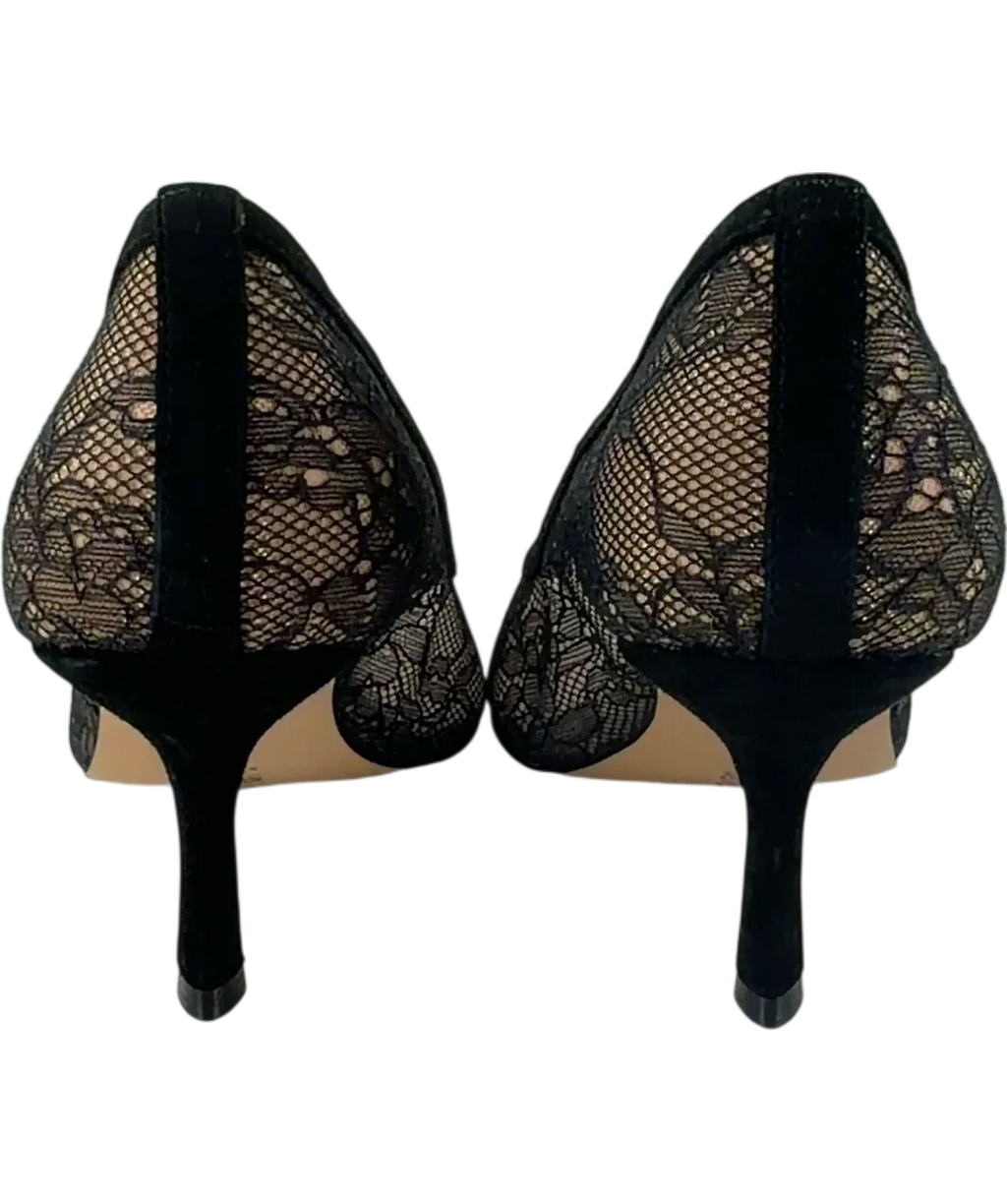 Dune Black Ascend, size UK 6 EU 39 👠 — back
