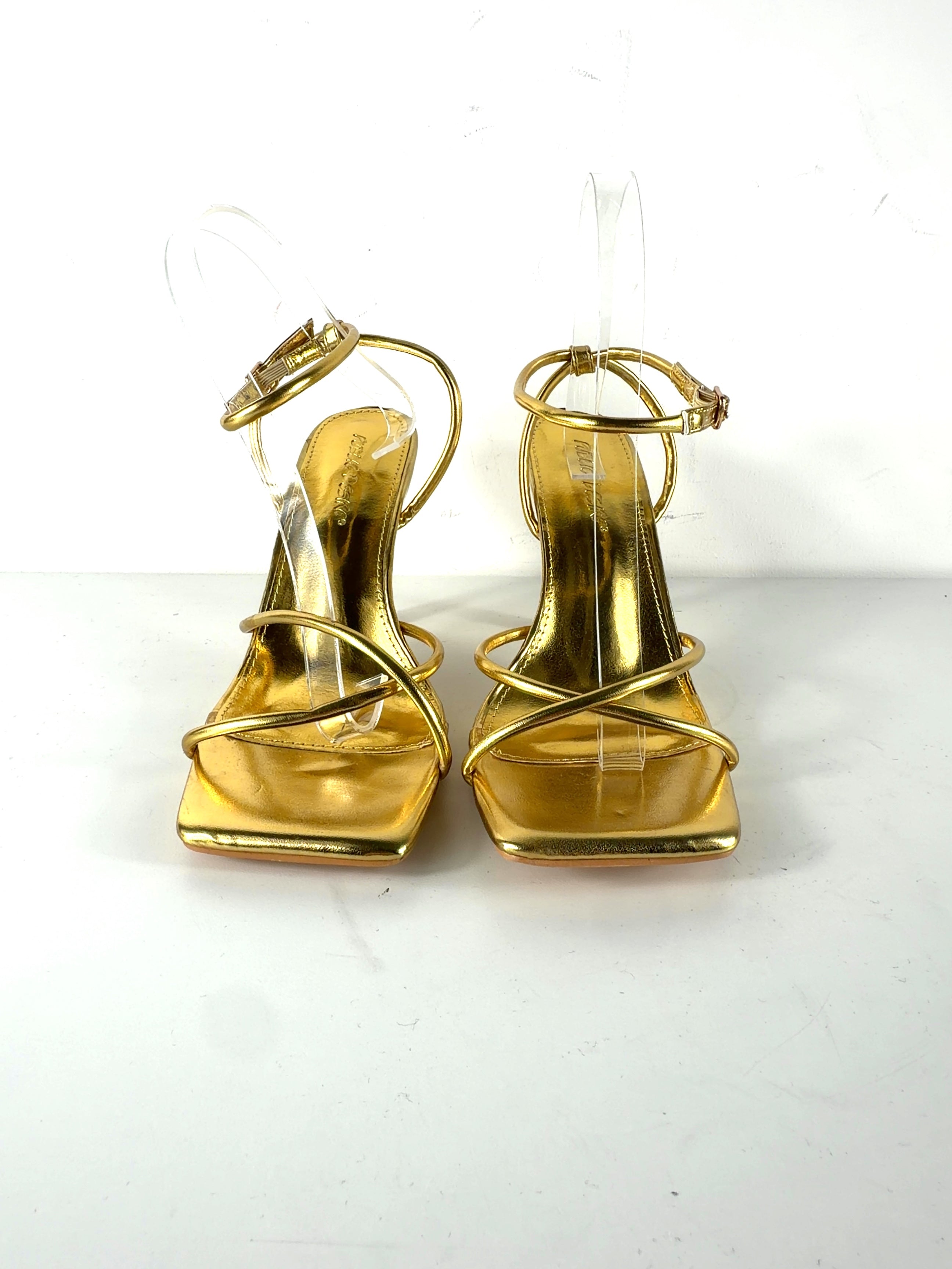 Public Desire gold Colour, size UK 6 EU 39 👠 — detail