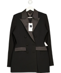 NADINE MERABI Black Monica Black Blazer Dress, size UK 10 — front