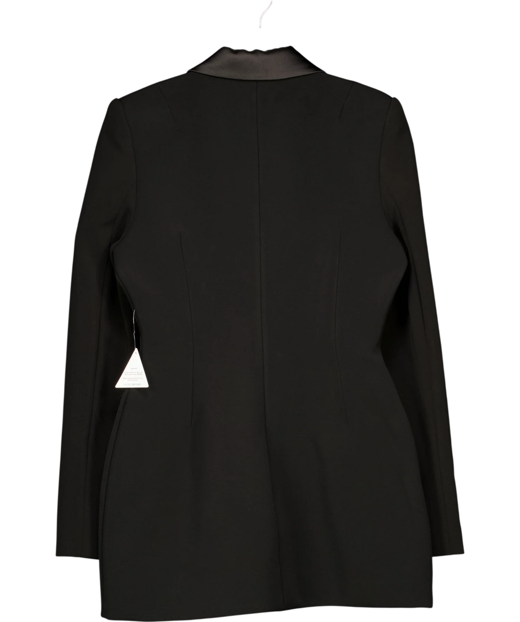 NADINE MERABI Black Monica Black Blazer Dress, size UK 10 — back