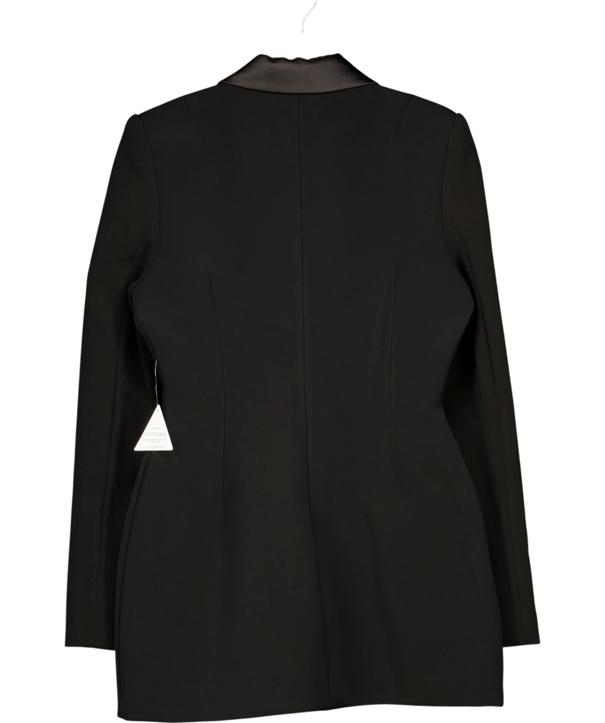 NADINE MERABI Black Monica Black Blazer Dress, size UK 10 — back