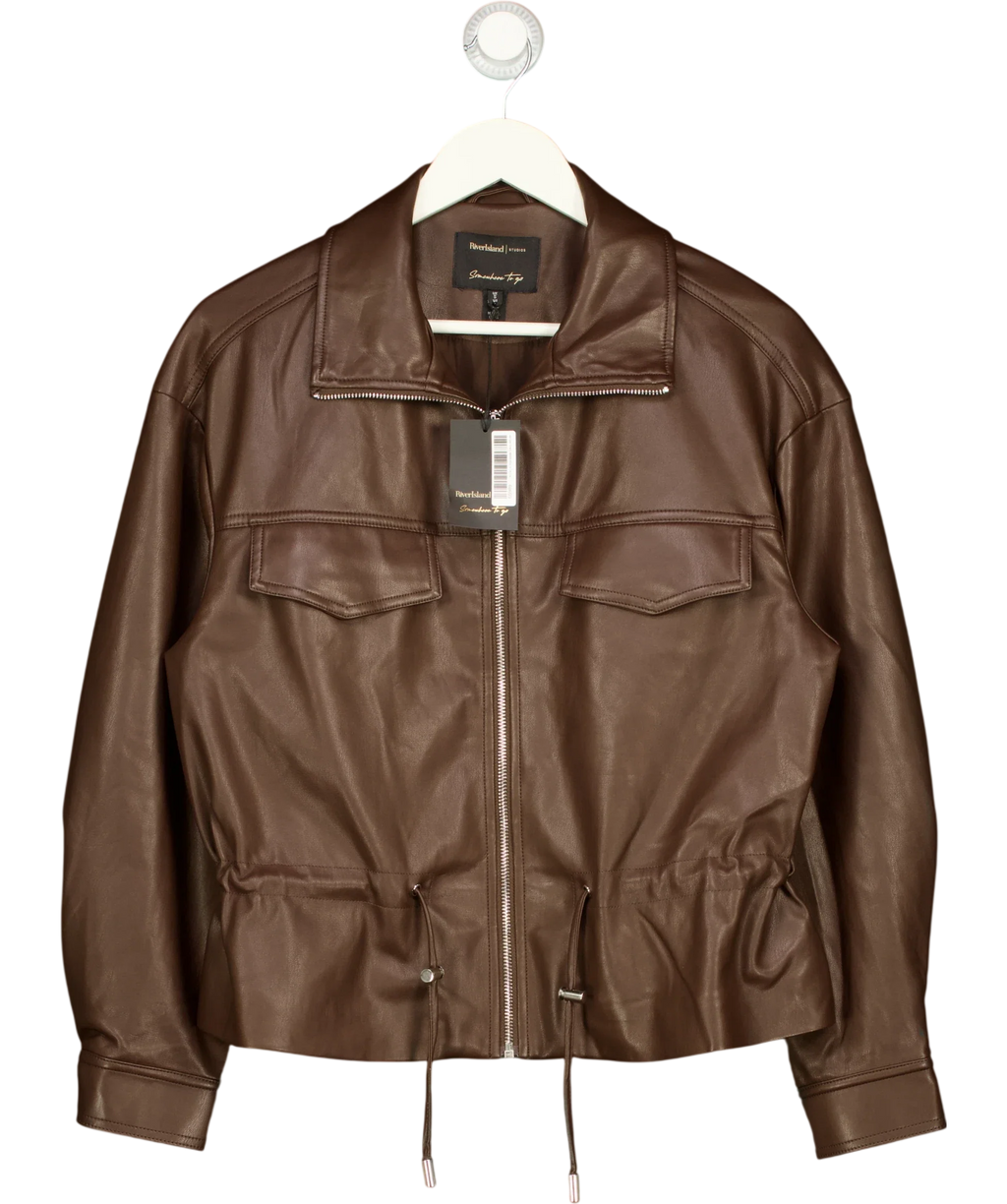 River Island Brown Colour, size UK S — front